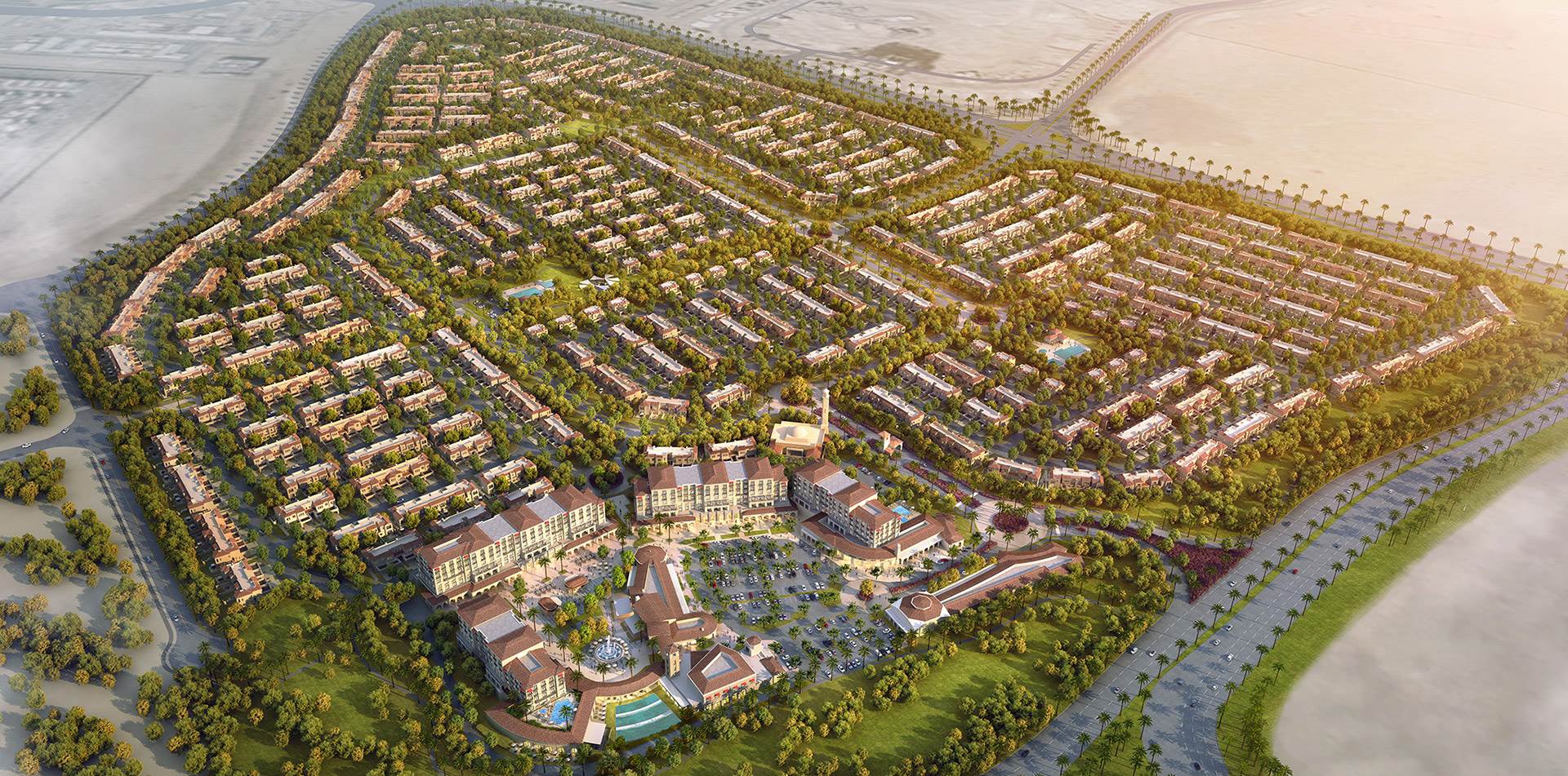 La quinta dubai. Жилой квартал поколение.